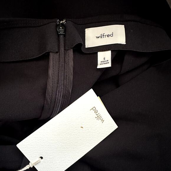 Aritzia Wilfred Aperature Tie-Back Dress Black - Picture 11 of 12